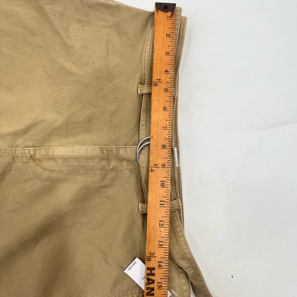 NEW Womens Gap Khaki Tan High Rise Shorts Size 12 Tall - Picture 5 of 8